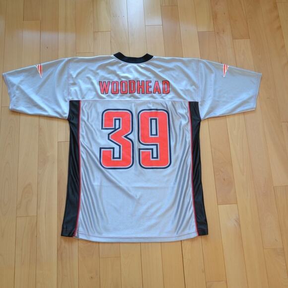 NFL New England Patriots Jersey Woodhead 39 Size L - Picture 5 of 6